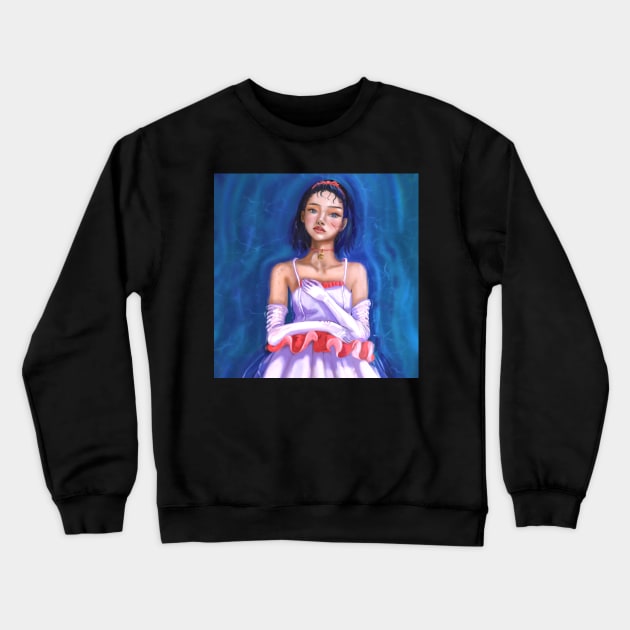 Blue perfect Crewneck Sweatshirt by gcogle